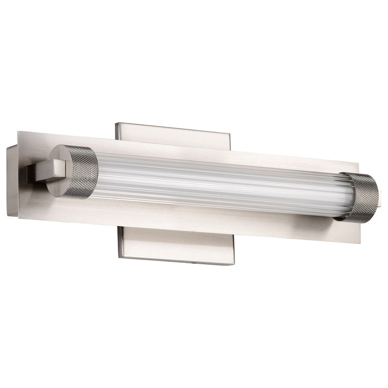 Larissa 14" LED Bath Vanity Light in Brushed Nickel