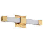 Brightwyn 16" LED Bath Vanity Light in Brushed Brass