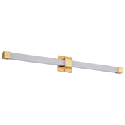 Brightwyn 35" LED Bath Vanity Light in Brushed Brass