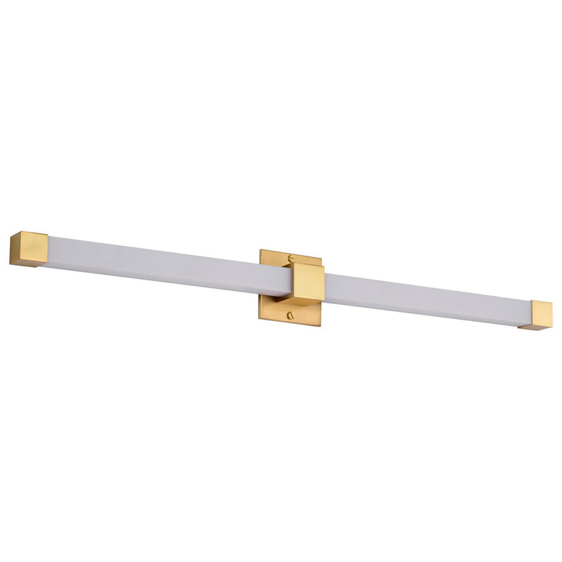 Brightwyn 35" LED Bath Vanity Light in Brushed Brass