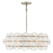 Rene 6-Light Drum Pendant in Glacial