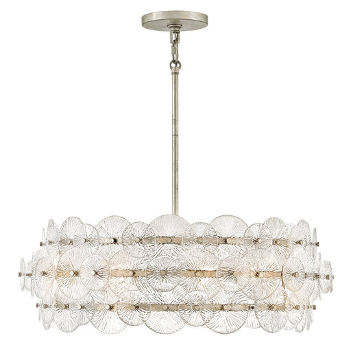 Rene 6-Light Drum Pendant in Glacial