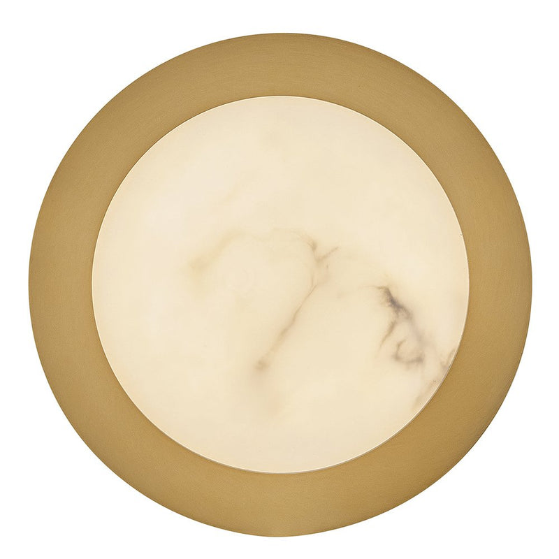 Cava Mini LED Wall Sconce in Lacquered Brass