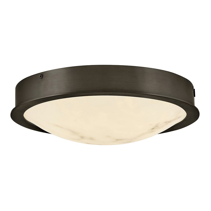 Cava 12.75" LED Flush Mount in Black Oxide