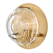Nala Wall Sconce in Heritage Brass