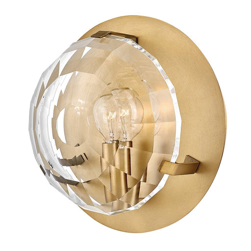 Nala Wall Sconce in Heritage Brass