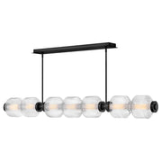 Reign Large Linear Pendant in Black