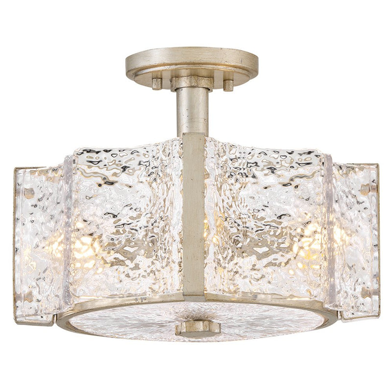 Florian 4-Light Semi-Flush Mount in Glacial