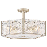 Florian 5-Light Semi-Flush Mount in Glacial