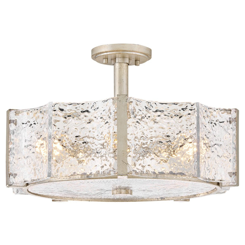 Florian 5-Light Semi-Flush Mount in Glacial