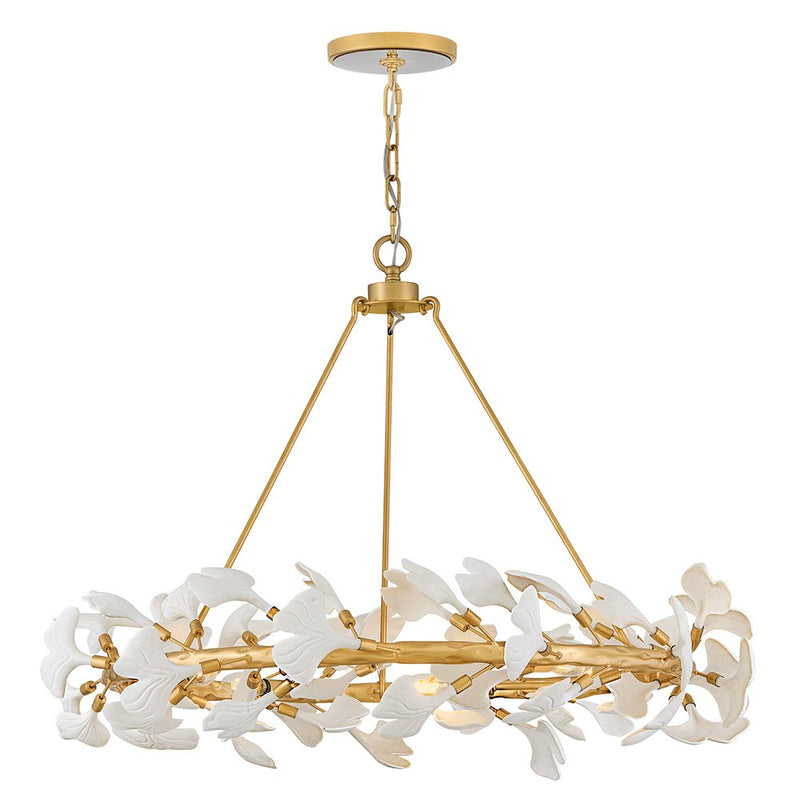 Audra 6-Light Chandelier in Deluxe Gold