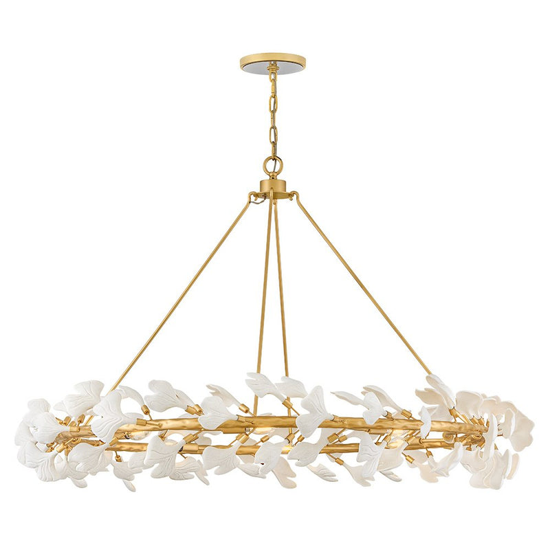 Audra 8-Light Chandelier in Deluxe Gold