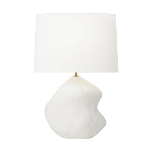 Broxton Medium Table Lamp in Matte White Ceramic
