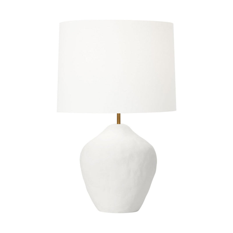 Cadley Medium Table Lamp in Matte White Ceramic