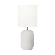Fanny Small Table Lamp in Matte White Ceramic