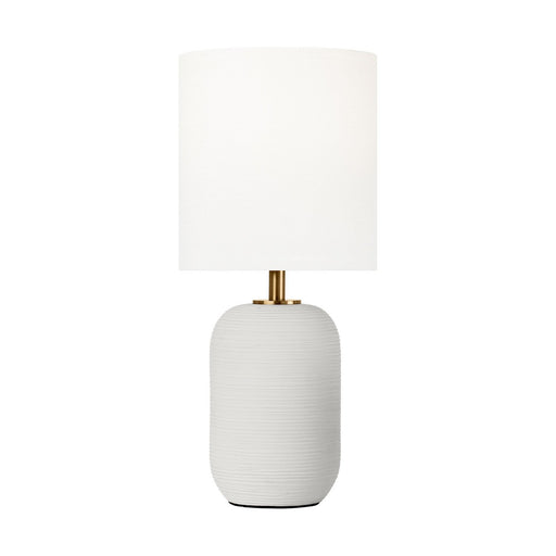 Fanny Small Table Lamp in Matte White Ceramic
