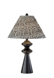 Dahlia 26.5" Table Lamp in Black