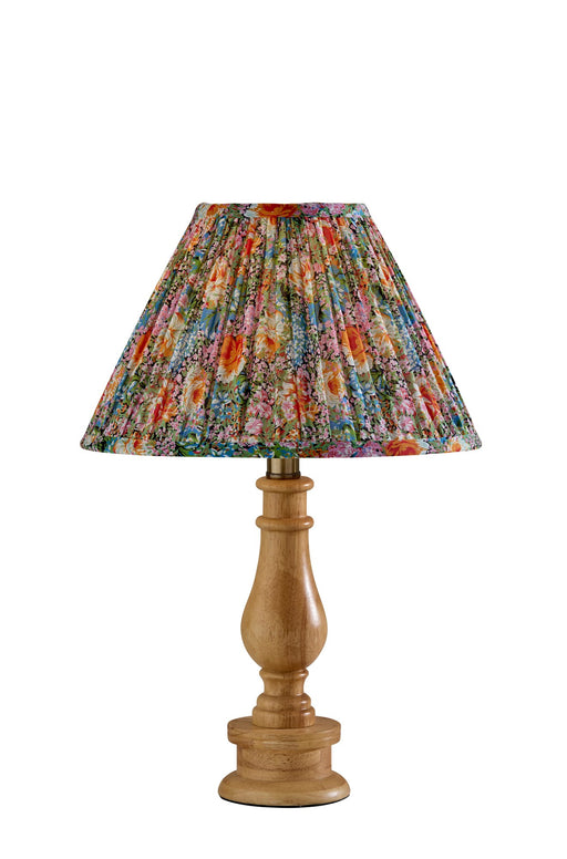 Faye 18" Table Lamp in Natural Wood