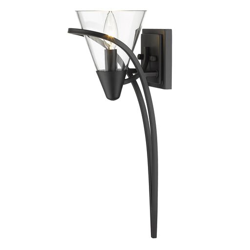 Olympia Wall Sconce in Matte Black