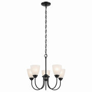 Jolie 5-Light Chandelier in Black