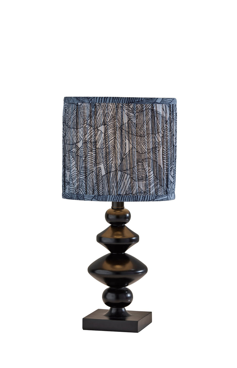 Samira 18.75" Table Lamp in Black