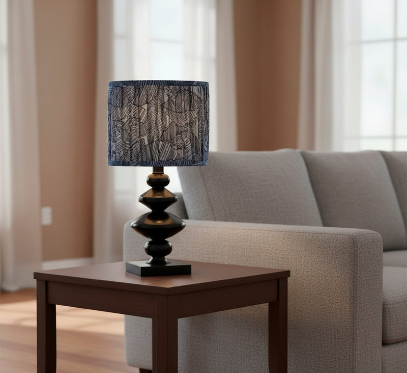 Samira 18.75" Table Lamp in Black