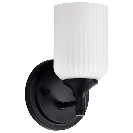 Solara Wall Sconce in Matte Black