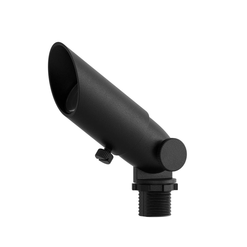 Mini MR8 Accent Light in Black Brass