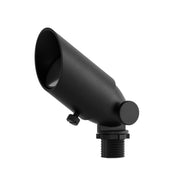 Mini Adjustable Cowl MR16 Accent Light in Black Brass