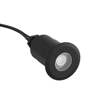 MR8 Recessed Landscape Light with Basic Trim in Black Brass