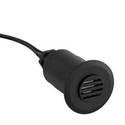 MR8 Recessed Landscape Light with Louvered Trim in Black Brass