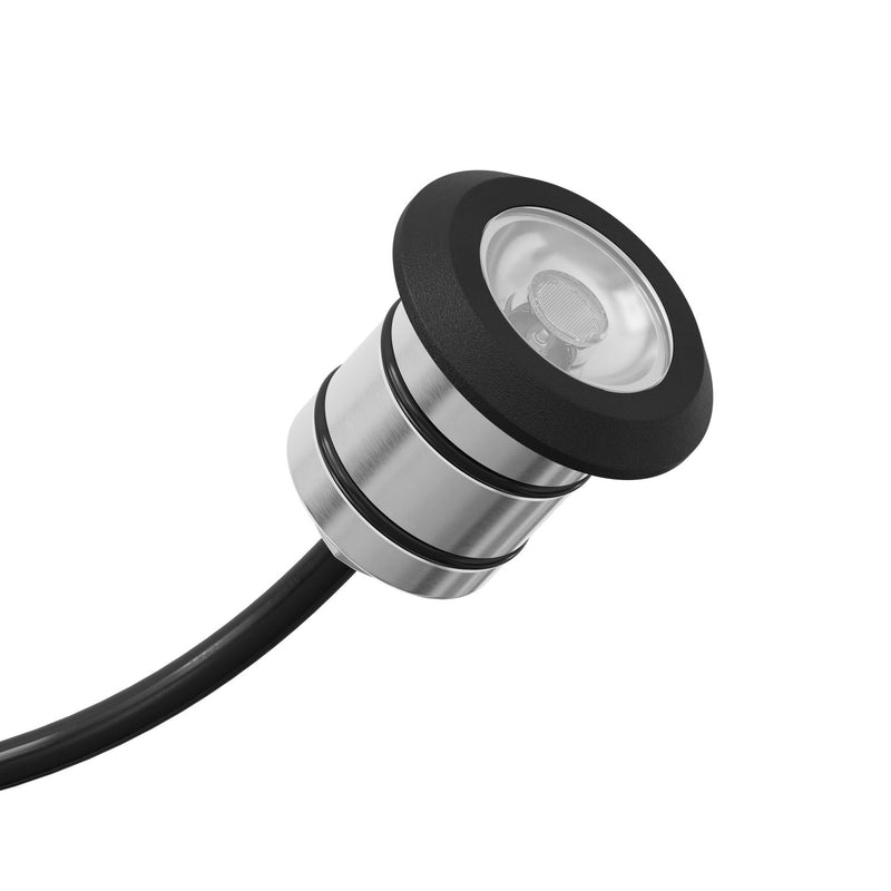 Landscape LED Mini In-Ground Light 1.6W in Black Brass