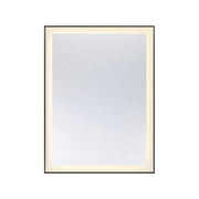 Paulding 24" x 32" Lighted Mirror in Black