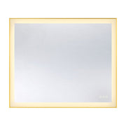 Paulding 30" x 36" Lighted Mirror in Gold