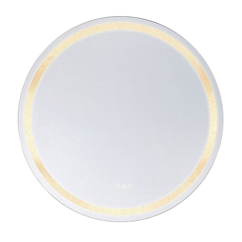 Cordova 32" Round Lighted Mirror in Standard