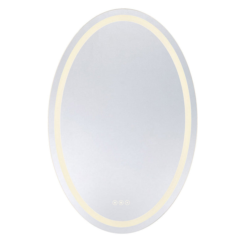 Beckett Oval Lighted Mirror in Standard