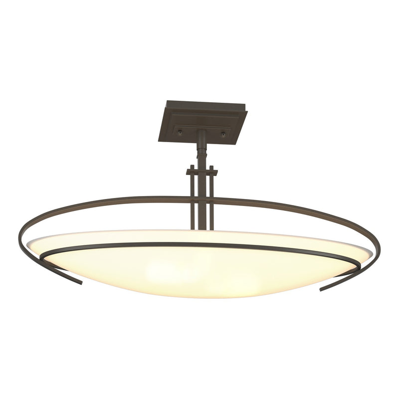 Mackintosh Semi-Flush in Dark Smoke - 124341-SKT-07-GG0089 by Hubbardton Forge