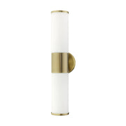 Lindale 2-Light ADA Bath Vanity Light in Antique Brass