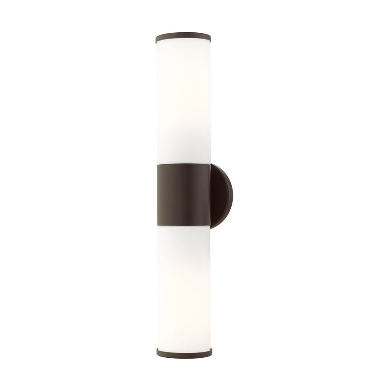 Lindale 2-Light ADA Bath Vanity Light in Bronze