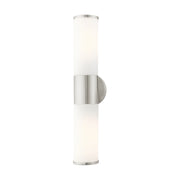 Lindale 2-Light ADA Bath Vanity Light in Brushed Nickel