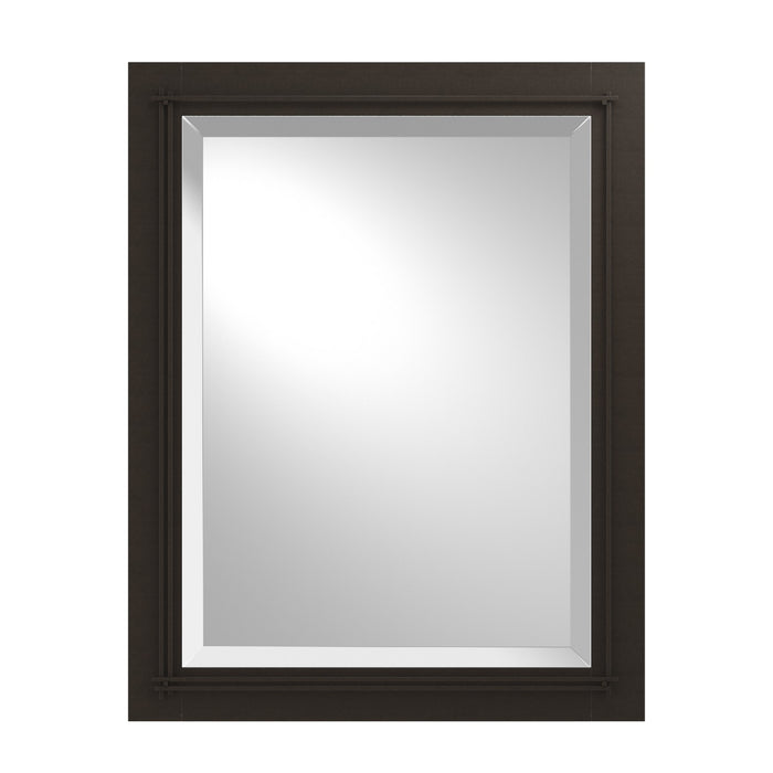Metra Beveled Mirror in Bronze - 710116-05 by Hubbardton Forge