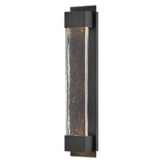 Rune Extra Large Outdoor Wall Sconce in Black