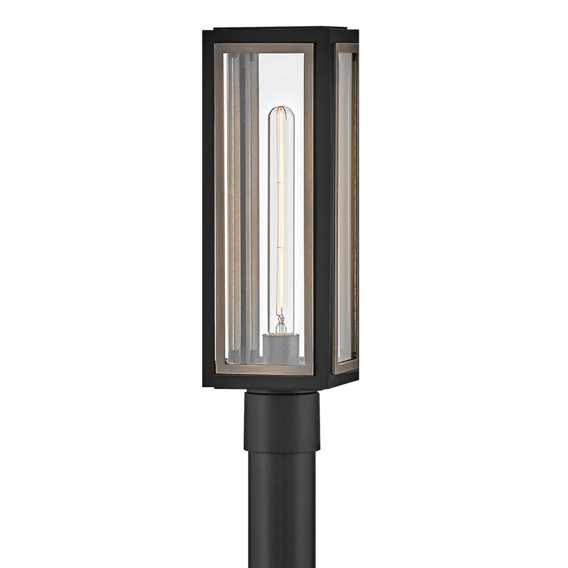 Shaw Outdoor Post Light in Black