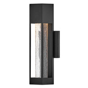 Vapor Small Outdoor Wall Sconce in Black