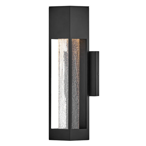Vapor Small Outdoor Wall Sconce in Black