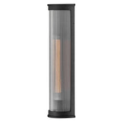 Bluffton Large Outdoor Wall Sconce in Black