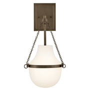 Collins Wall Sconce in Heritage Bronze