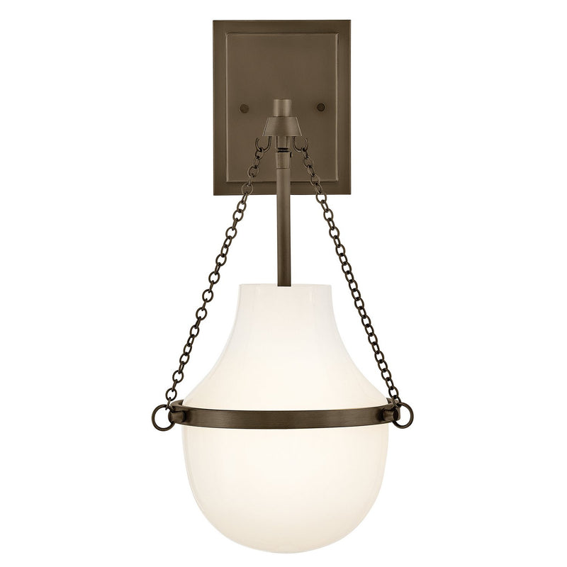 Collins Wall Sconce in Heritage Bronze