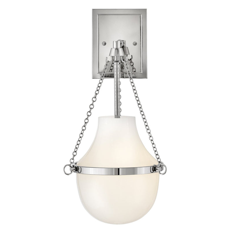 Collins Wall Sconce in Polished Nickel