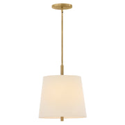 Clive 4-Light Pendant in Heritage Brass
